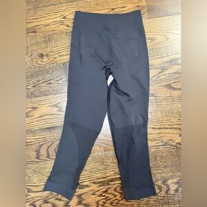 lululemon athletica Black Cropped Leggings